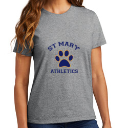 LADIES Essential T Shirt, StMaryPaw_BlueYellowPaw