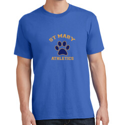 ADULT Shirt Short Sleeve, StMaryPaw_YellowBluePaw